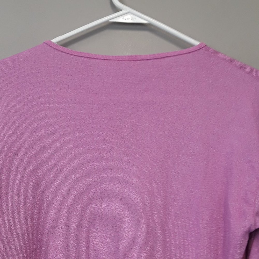 Anthropologie Michael Stars Pink Knit Top - Picture 6 of 7